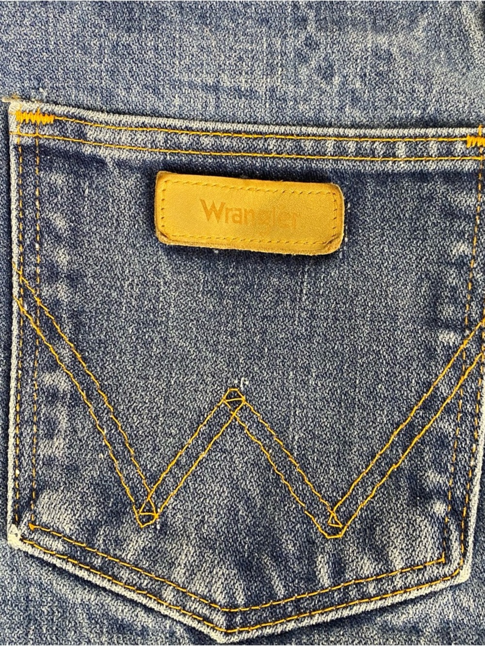 Vintage Wrangler Jeans 38x35 Made in Canada Blue Bell Straight Leg Classic Denim - Picture 2 of 7